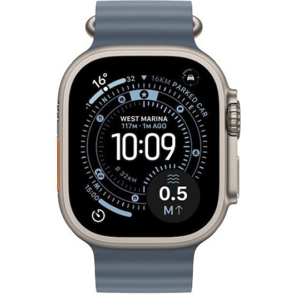 Apple Watch Ultra 3 LTE 49mm Anchor Blue Ocean Band Titanium Apple Watch Ultra 3 LTE 49mm Anchor Blue Ocean Band Titanium